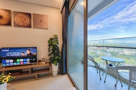 Căn hộ The Sóng 12A45 1 phòng ngủ lớn 1 phòng ngủ phụ, sức chứa 5 khách
